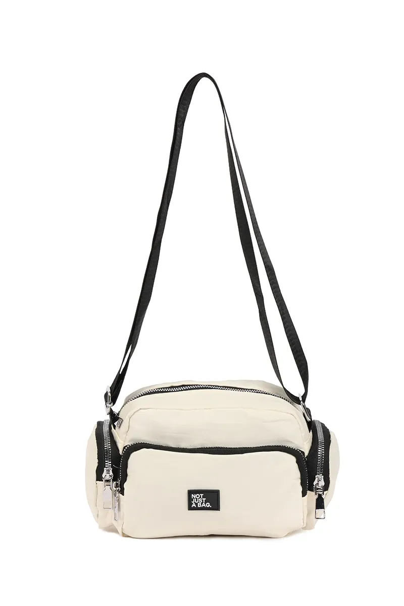 Bandolera Varadero Crudo, color crudo