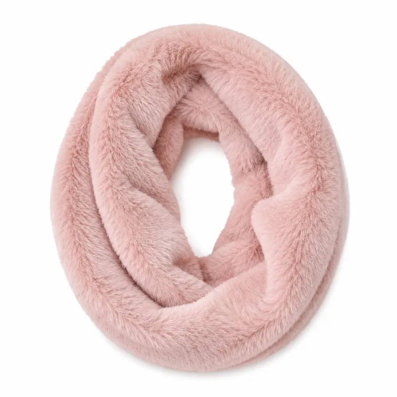 Cuello Peludito Rosa, color rosa