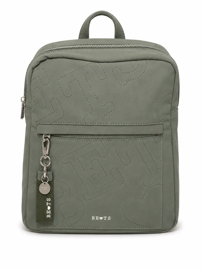Mochila Bets Gamuza Verde, color verde