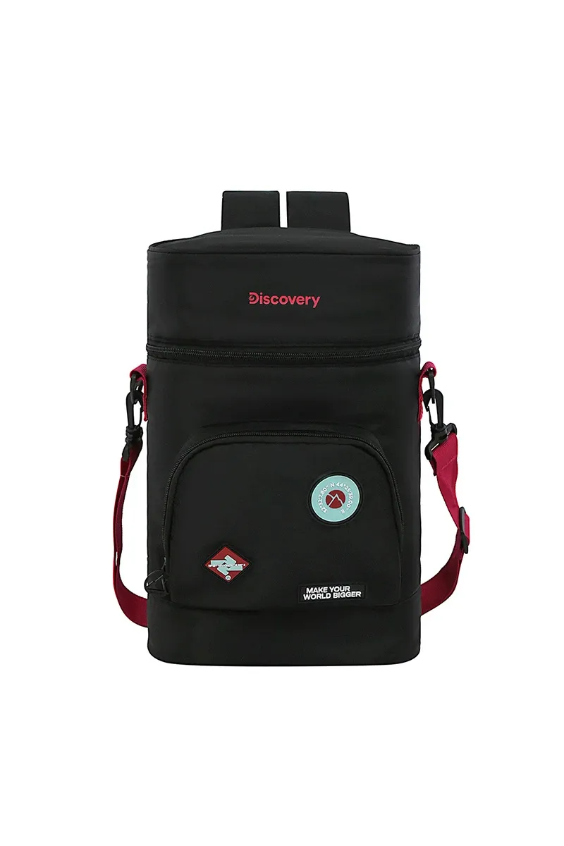 Mochila Matera Discovery Negro Fucsia, color negro