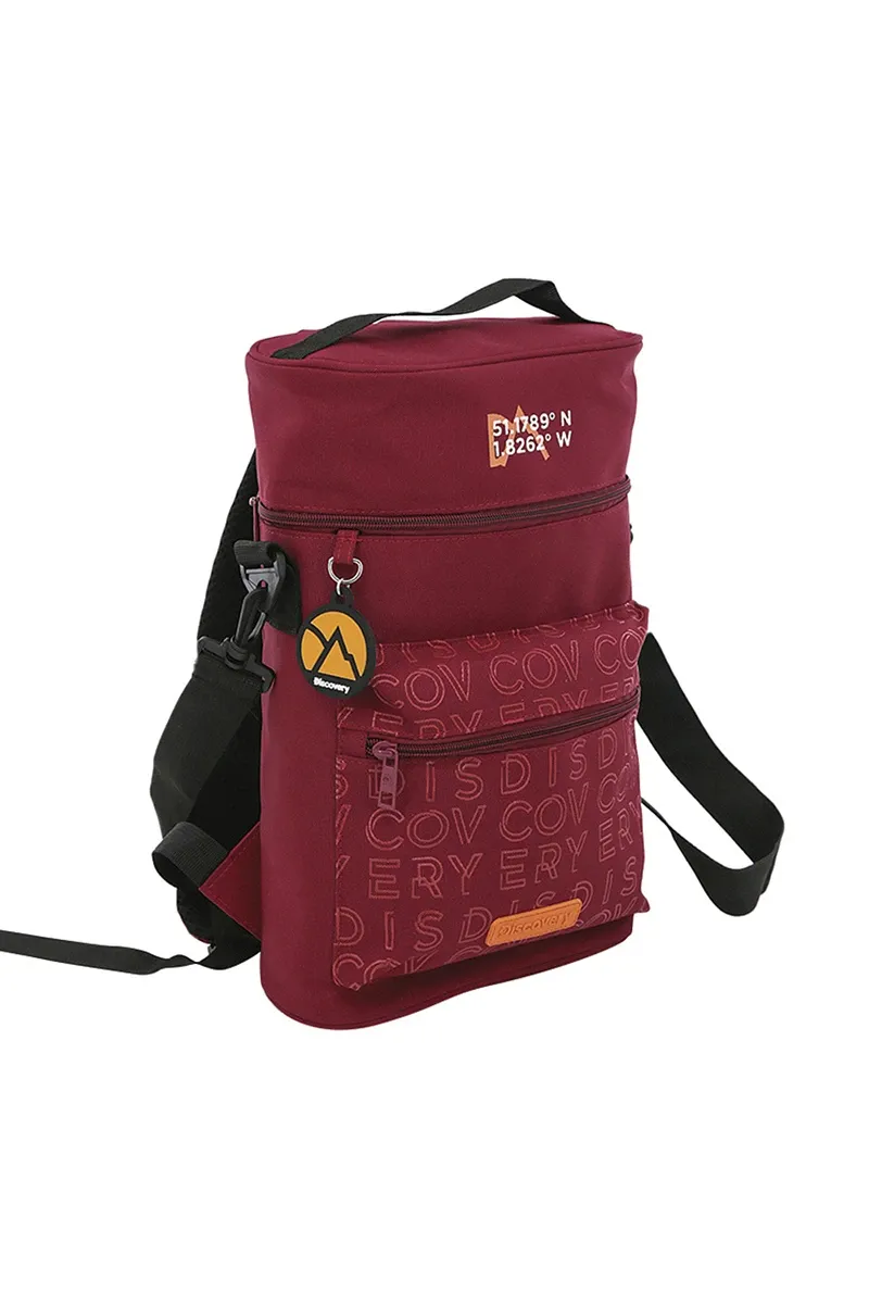 Mochila Matera Discovery Rojo, color rojo