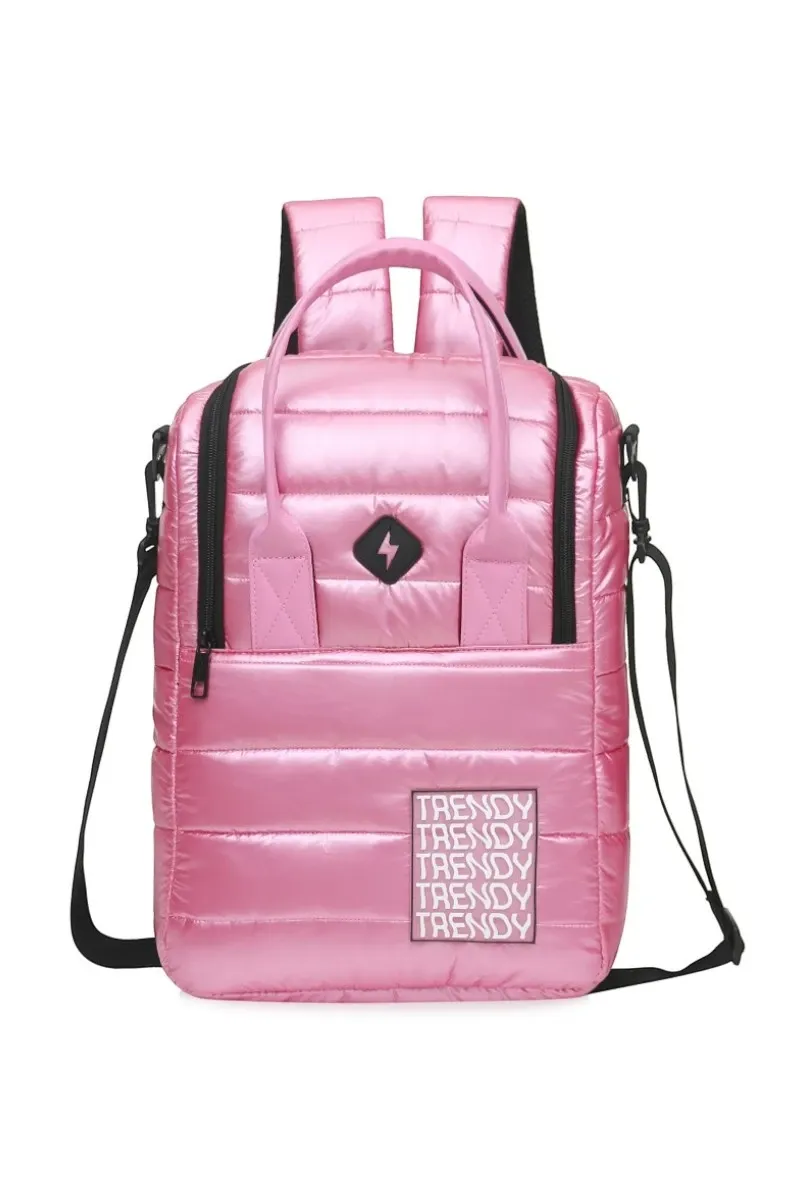 Mochila Matera Trendy Rosado, color rosado