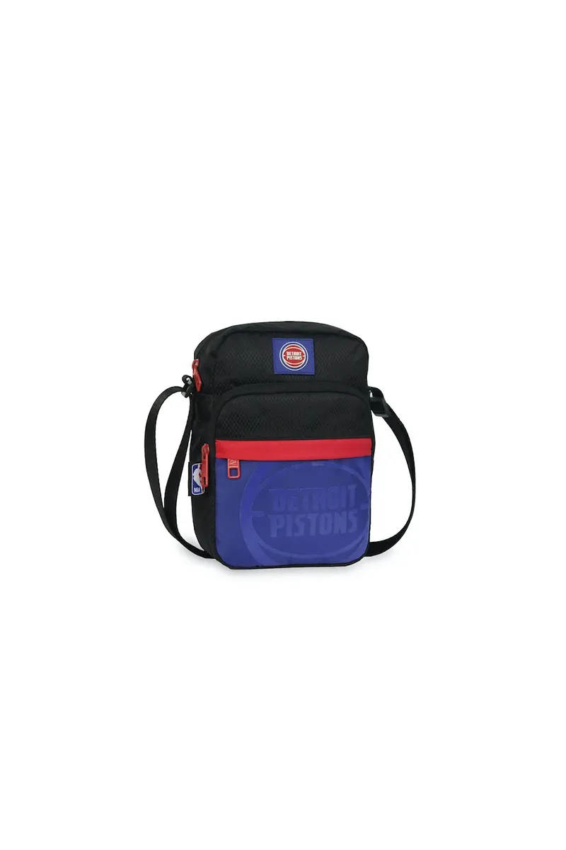 Morral Detroit Pistons Nba Negro, color negro