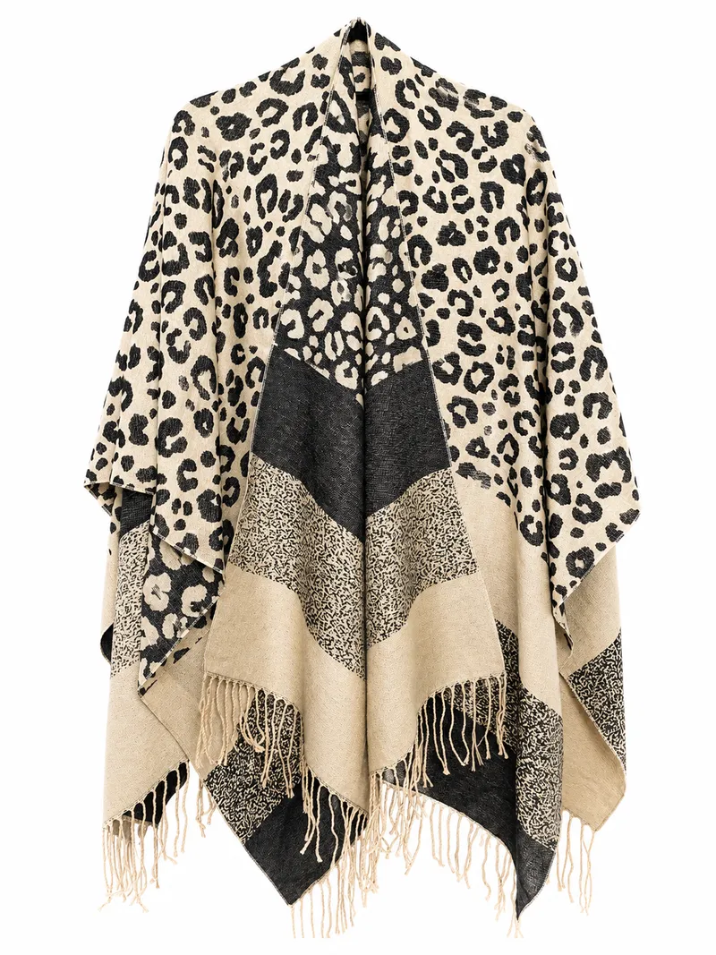 Ruana Animal Print, color multicolor